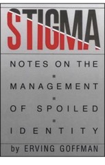 Stigma by Erving Goffman Paperback Social Science Sociology Psychology