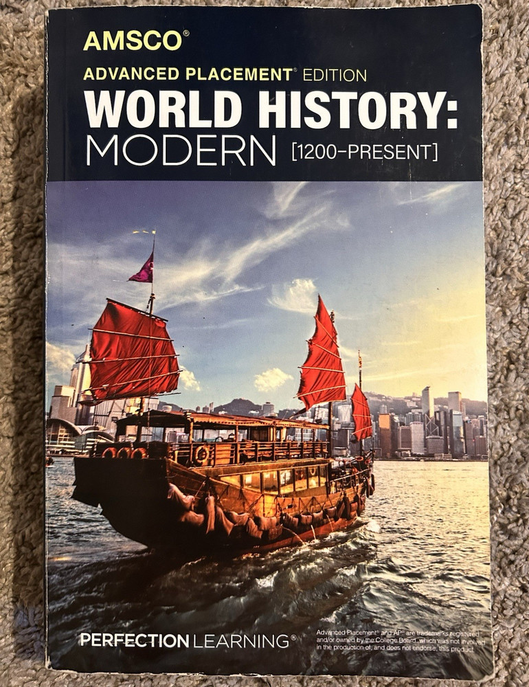 AMSCO AP World History: Modern 1200-Present Paperback 2016 (With Annotations)