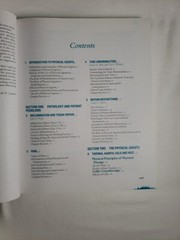 Physical Agents in Rehabilitation :from Research to Practice 2003 softcover book