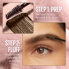 Maybelline Superfluff Volumizing Brow 0.17 Fl Oz (Pack of 1), SOFT BROWN
