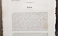 Antique History of Blois, France, 20 pages, Guilbert, 1845, in French