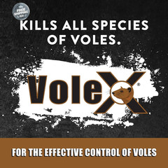 VoleX All Natural Non Toxic Vole Killer Pellets 8oz Safe for Crops Pets