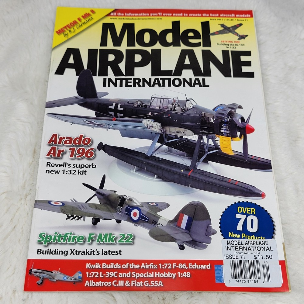 Model Airplane International Vol 1 #71 Jun 2011 Model Hobbyist Pre-Owned VG