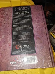 Ptolus: City by the Spire setting book – Cypher System Monte Cook Games See pics