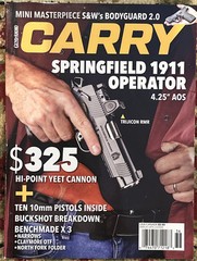 GUNS & AMMO Magazine CARRY SPRINGFIELD 1911 OPERATOR 4.25″ AOS