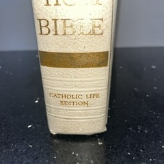 The Holy Bible Catholic Life Edition 1961 Good Counsel Publishing Co Color pages