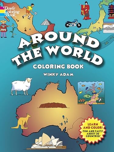 Around the World Coloring Book (Dover H…, Adam, Winky