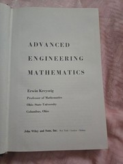 Advanced Engineering Mathematics Erwin Kreyszig 1966 7th Printing Wiley HC