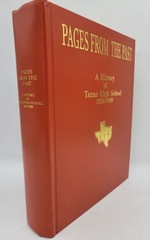 Pages From The Past History Of Texas High School Texarkana Texas HC 1992 RARE VG