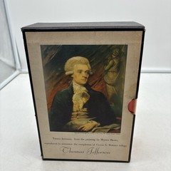 Thomas Jefferson TRILOGY Claude Bowers Power Young Hamilton 1945 Riverside Box