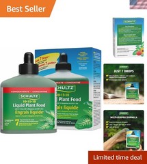 All-Purpose 10-15-10 Plant Food – 8 Oz Liquid Fertilizer for Thriving Plants