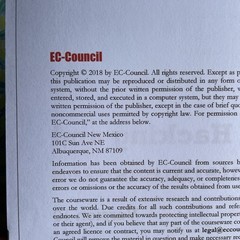 EC-Council Certified Ethical Hacker (CEH) v10 Lab Manual (2018 PB 652 Pages)