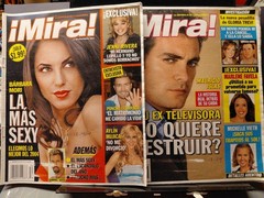 Mira! Nov & Dec 2004 ~ Barbara Mori ~ Marlene Favella