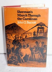 Sherman’s March Through The Carolinas ~ 1979 Barrett ~ Hardcover 328 Pages