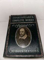 1904 COMPLETE WORKS OF WILLIAM SHAKESPEARE BOOK 400 Illustrations HB 560 Pages