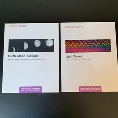 Amplify Science Grade 8 Homeschool Workbook Choose Physical Life Biology etc