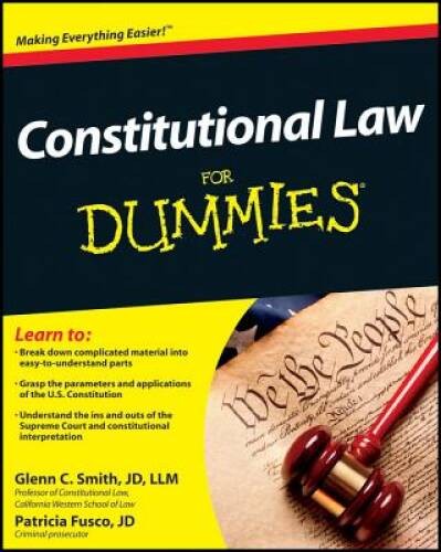 Constitutional Law For Dummies – Paperback By Smith – GOOD