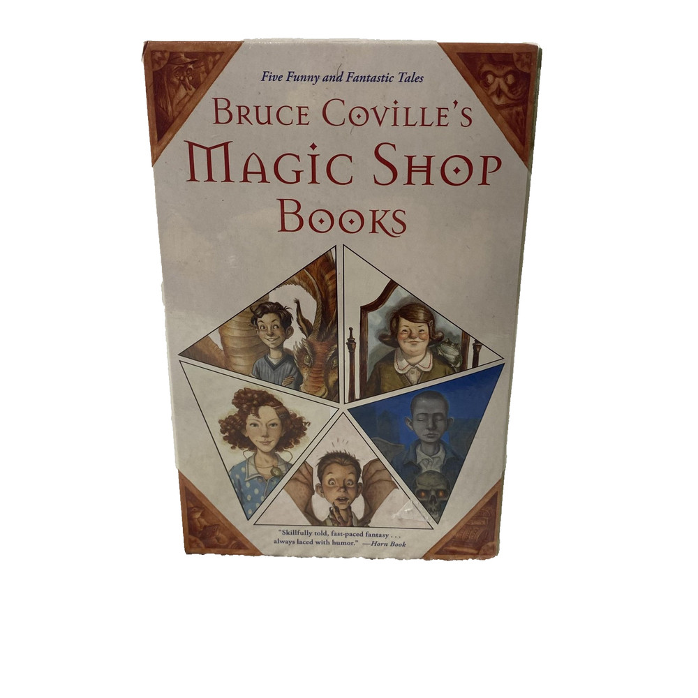 Bruce Coville’s Magic Shop Books 5 Book Box Set Clarion Paperback Fantasy