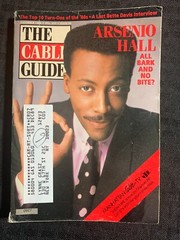 1989 Dec THE CABLE GUIDE Magazine VG- 3.5 Arsenio Hall / Bette Davis Interview