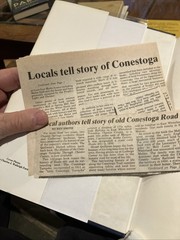 SIGNED History of the Conestoga Turnpike S H Quillman Limited Ed. 322/ 1500 HB
