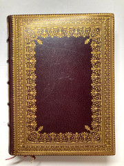 1874 Lesort Heures Dames Chrétiennes Gilt Morocco Leather Silk Binding