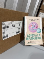 First Edition Of Adiós a la Inflamación Written By Sandra Moñino @Nutricionat_
