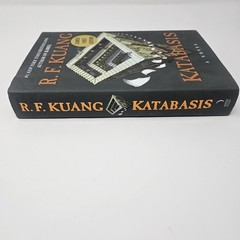 SIGNED! Katabasis R F Kuang First Edition Hardcover Book Exclusive Sprayed Edges