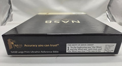 NASB 2020 Large Print Ultrathin Reference Bible BlackGoatskin Lockman Foundation