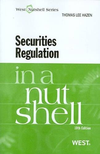 Securities Regulation in a Nutshell, 10th (Nutshell Series) – Paperback – GOOD