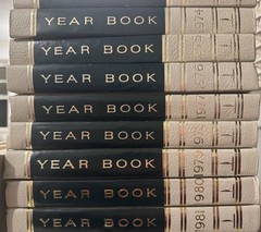 Vintage World Book Year Book Lot 1968-1969 & 1972-1987 Hardcover Set