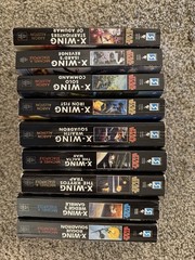 Star Wars X-Wing Complete Book Series 1-9 Paperback Lot Set Stackpole Allston
