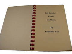 Vintage 1991 Kris Kringle’s Candy Cookbook Grandma Kate Hawaii 71 Pages