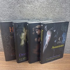 P. C. Cast + Kristin Cast – A House of Night Novel Series Lot 4 Books Hardcover