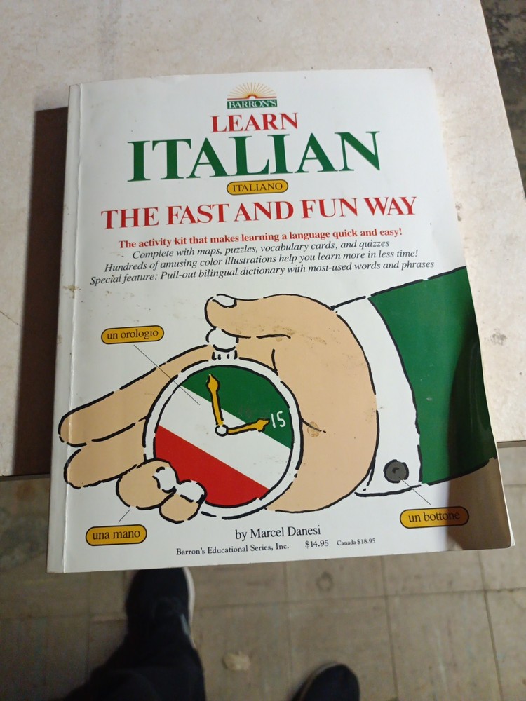 Fun Way Ser.: Learning Italian the Fast and Fun Way by Marcel Danesi (1985,…