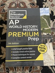 Lot Of 3 AP World History Modern AMSCO Princeton 7th Ed. 500 Questions 5 Steps