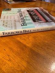 Farrow & Ball The Art of Color Brian D. Coleman Hardcover Large 12.25″x10 2007