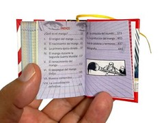 La Historia del Manga mini book in Spanish hardcover 440 pgs illustrated color
