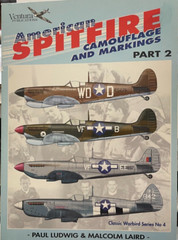 Ventura Publications American Spitfire Camo & Markings Pt. 2 4 In Warbird Ser.