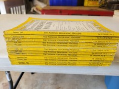 National Geographic Magazine 1938-1945 You Pick Issues