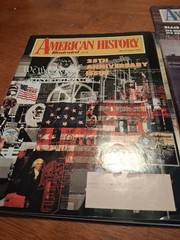 LOT OF 4- VINTAGE (1990/91) AMERICAN HISTORY ILLUSTRATED MAGAZINES IN GOOD COND.