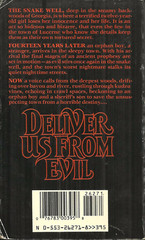 DELIVER US FROM EVIL – Allen Harris – HORROR – EVIL RISES FROM THE SNAKE WELL