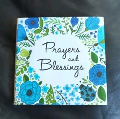 Prayers and Blessings Christian Encouragement Hardcover Bible God Jesus Gift