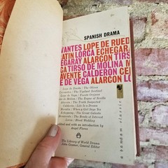 Spanish Drama -Angel Flores 1962 Bantam Books vintage hardback