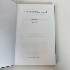 History of William Marshal [Hardcover] 2016 Nigel Bryant Boydell Press 1H
