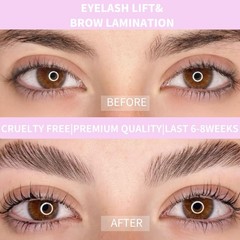 Lash Lift Kit Brow Lamination 2 in 1 0 Fl Oz (Pack of 1000), Black