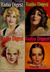Radio Digest – Tabloid Stars Radio Shows – 290 Old Magazines (1922-1933) on DVD