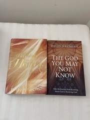 The God You May Not Know by David Jeremiah HCDJ Lot of 2 Books