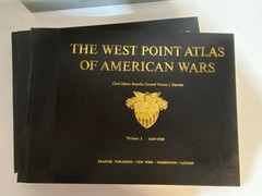 The West Point Atlas Of American Wars Volume 1 & 2 Hardcover Book Set 1978