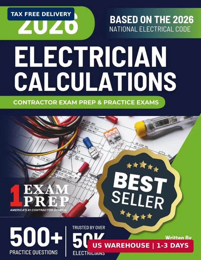 2026 Practical Calculations for Electricians: Trusted by 50K Electricians: Exam