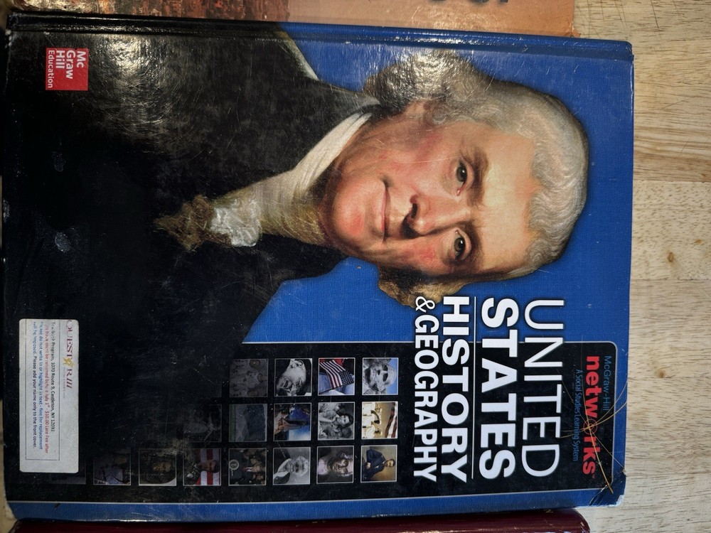 McGraw-Hill Networks United States History and Geography Hardcover Textbook